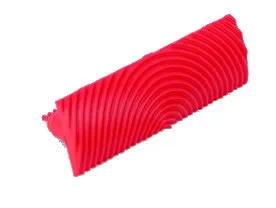 Deco Lastik Ahşap Deseni Aleti, Dikdörtgen 15 cm
